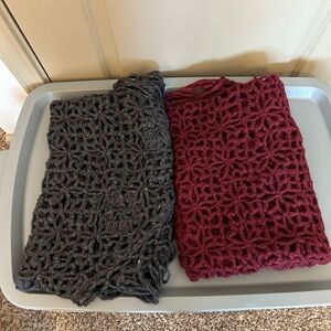 Knit shawl/scarf